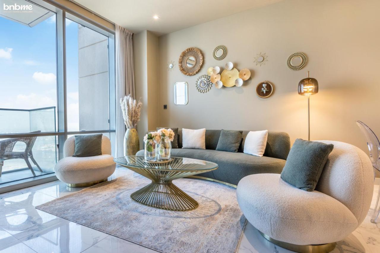 Bnbmehomes - Luxury 2B Apt - Al Habtoor - Amna Tower - 5044 Dubai Exterior photo